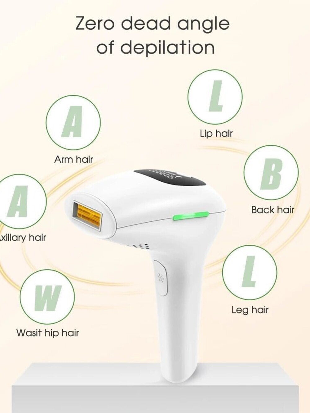 IPL Hair Removal 3 in 1 Permanent Painless Epilator 900,000 Flashes